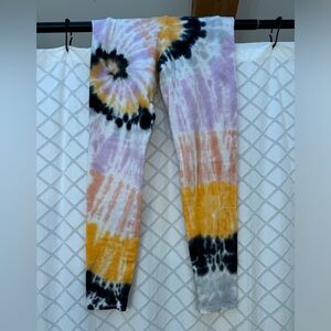Electric & Rose Tie Dye Leggings